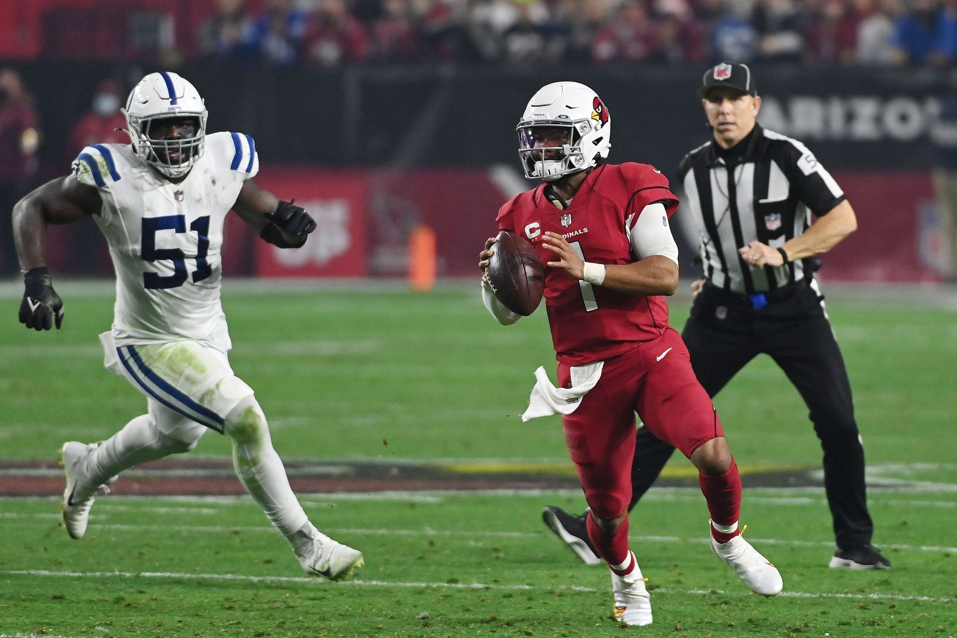 Kyler Murray and the Cardinals clinched an NFL playoff spot through no fault on their own (Photo: Getty)