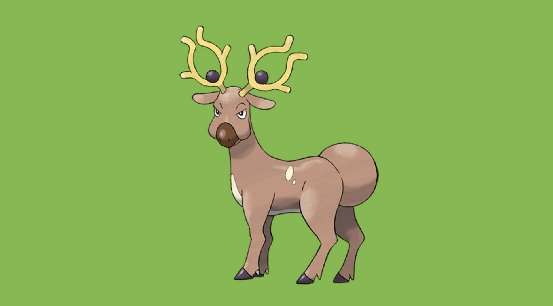 Stantler is currently a raid boss in Pokemon GO, making it a tougher contender (Image via The Pokemon Company)