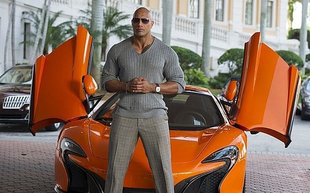 The Rock in a scene from &lsquo;Ballers&rsquo;