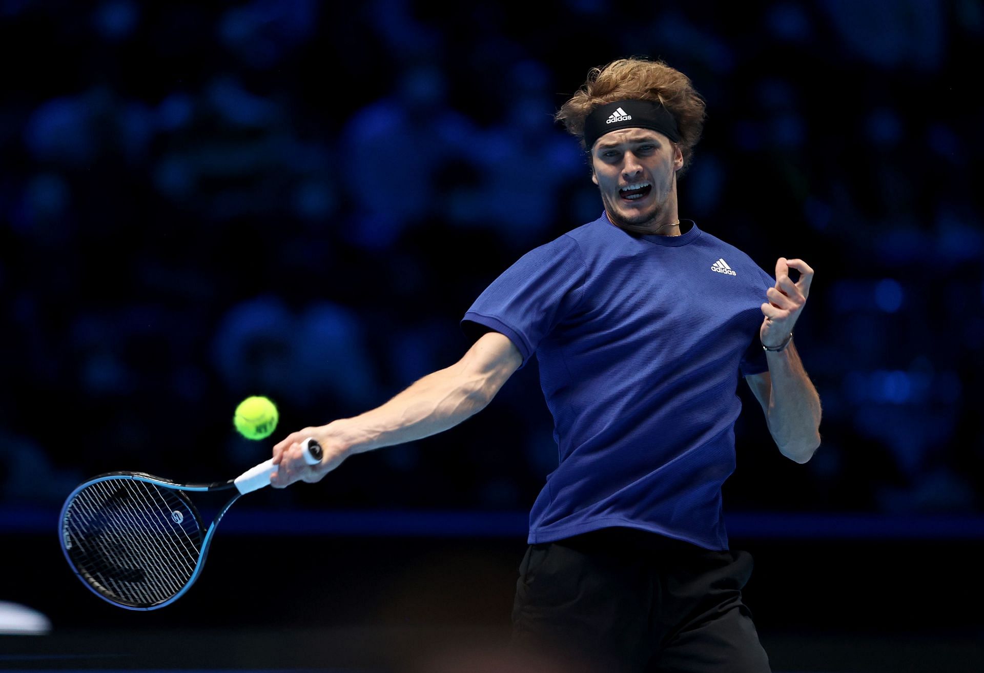 Alexander Zverev at the ATP Finals 2021