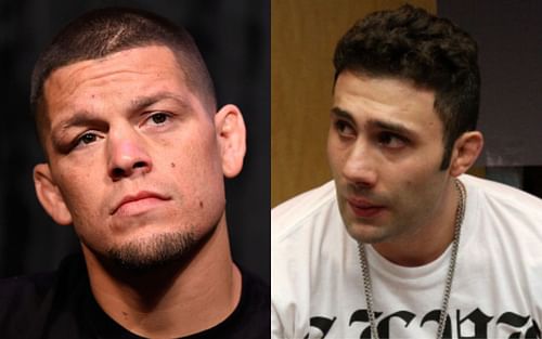 Nate Diaz (left); Karo Parisyan (right)