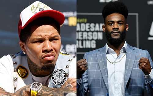 Gervonta Davis (left); Aljamain Sterling (right)