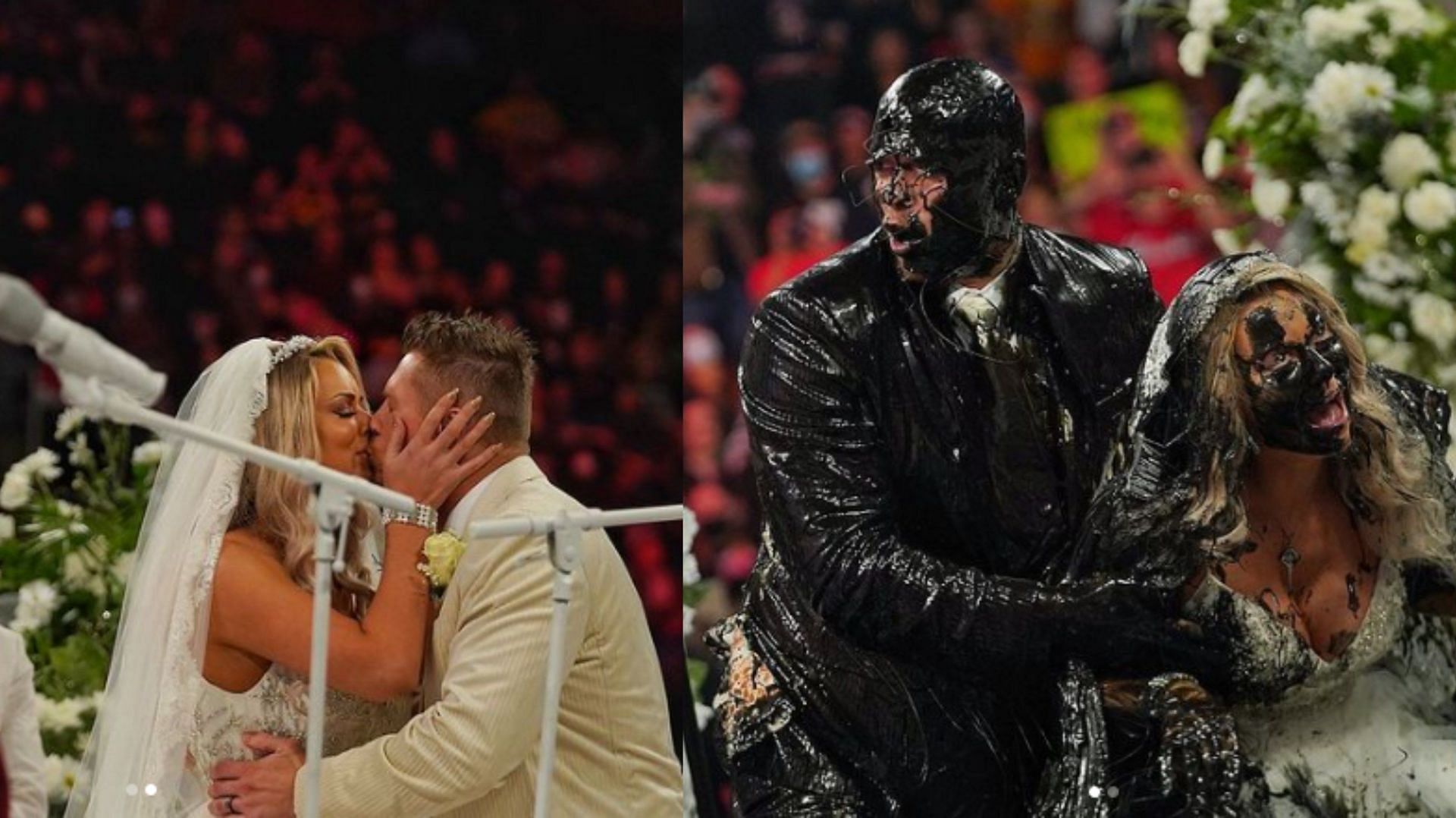WWE Raw में द मिज और मरीस की शादी को किया गया खराब