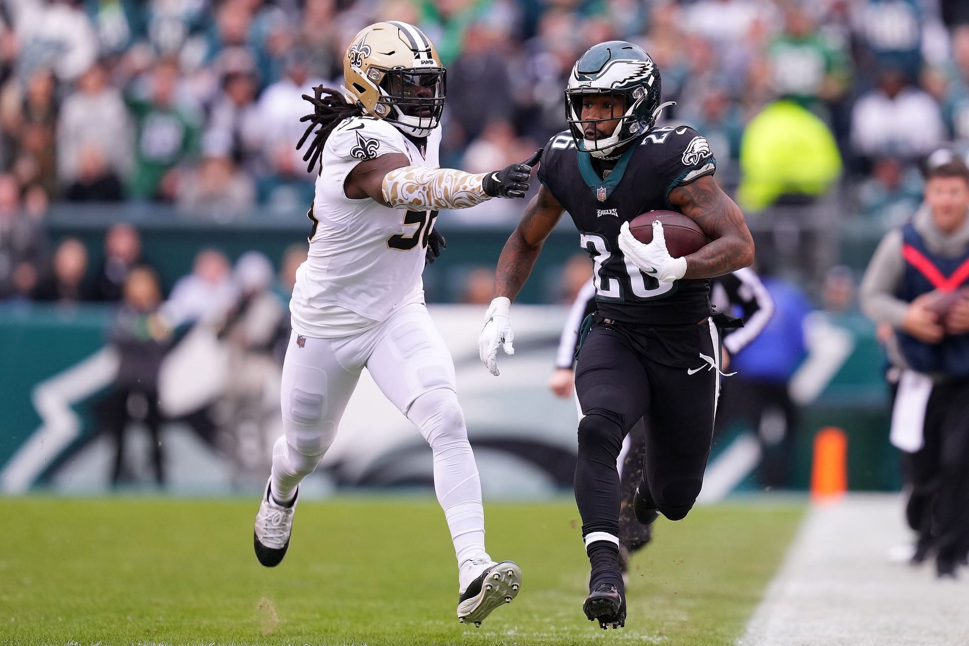 The Eagles&#039; late NFL playoff push will be missing Sanders (Photo: Getty)