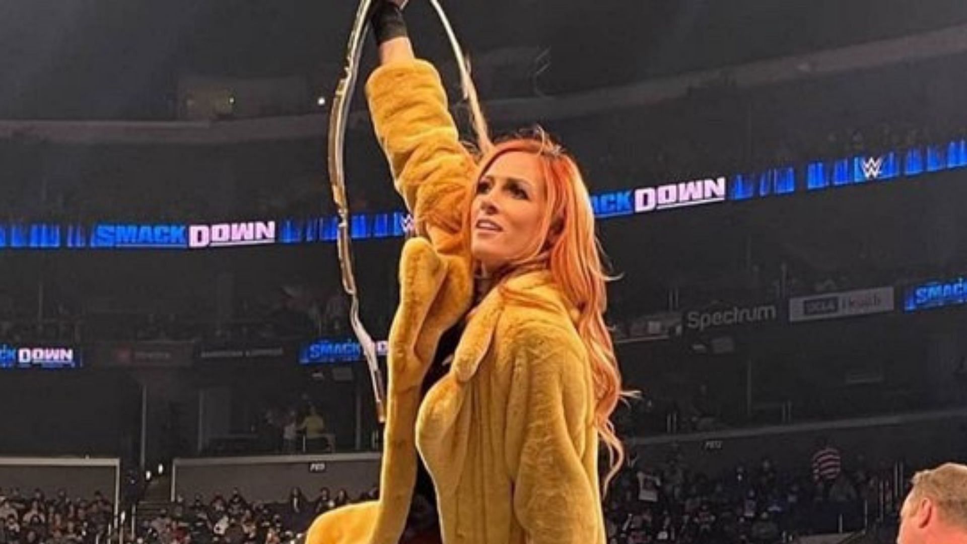Becky Lynch appeared after SmackDown for a big dark match.