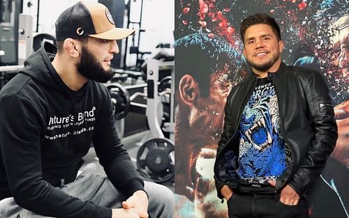 Khamzat Chimaev (left), Henry Cejudo (right) [Images courtesy: @khamzat_chimaev @henry_cejudo on Instagram]