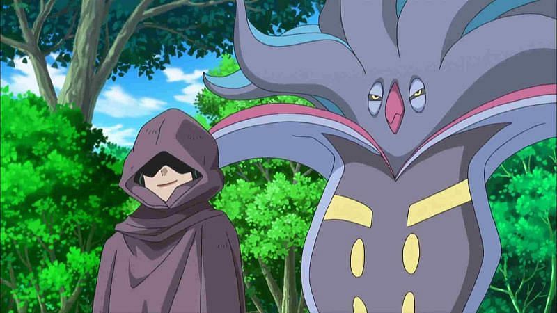 Malamar as it appears in the anime (Image via The Pokemon Company)