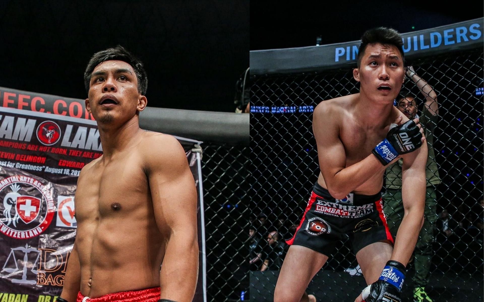 Kevin Belingon (left) faces Kwon Won Il in the co-main event of ONE Championship: Winter Warriors II. (Images courtesy of ONE Championship)
