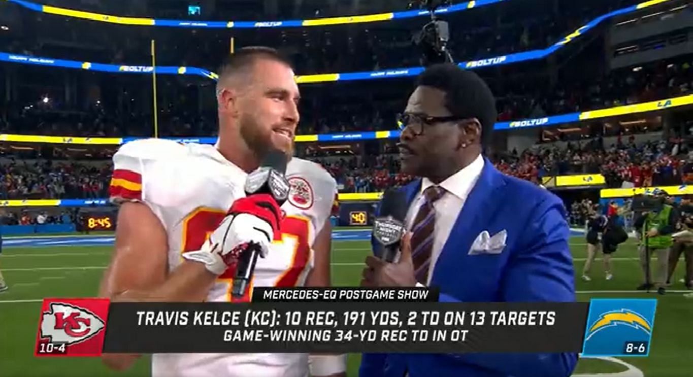 Watch Sick Of The Haters Travis Kelce Backs Patrick Mahomes Bouncing Back After Difficult Run
