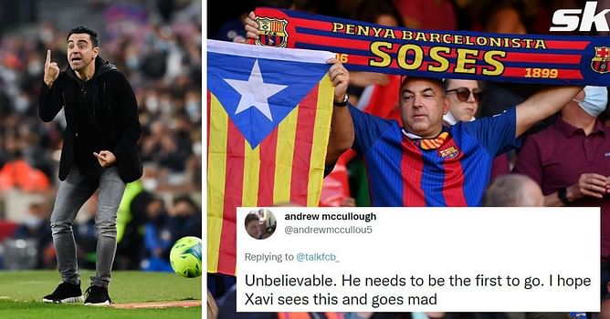 “Terminate his contract” – Barcelona fans want player sacked for what he did after Champions League exit