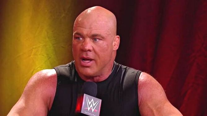 "That poor kid" - Kurt Angle feels WWE star has not been given enough chances due to his size