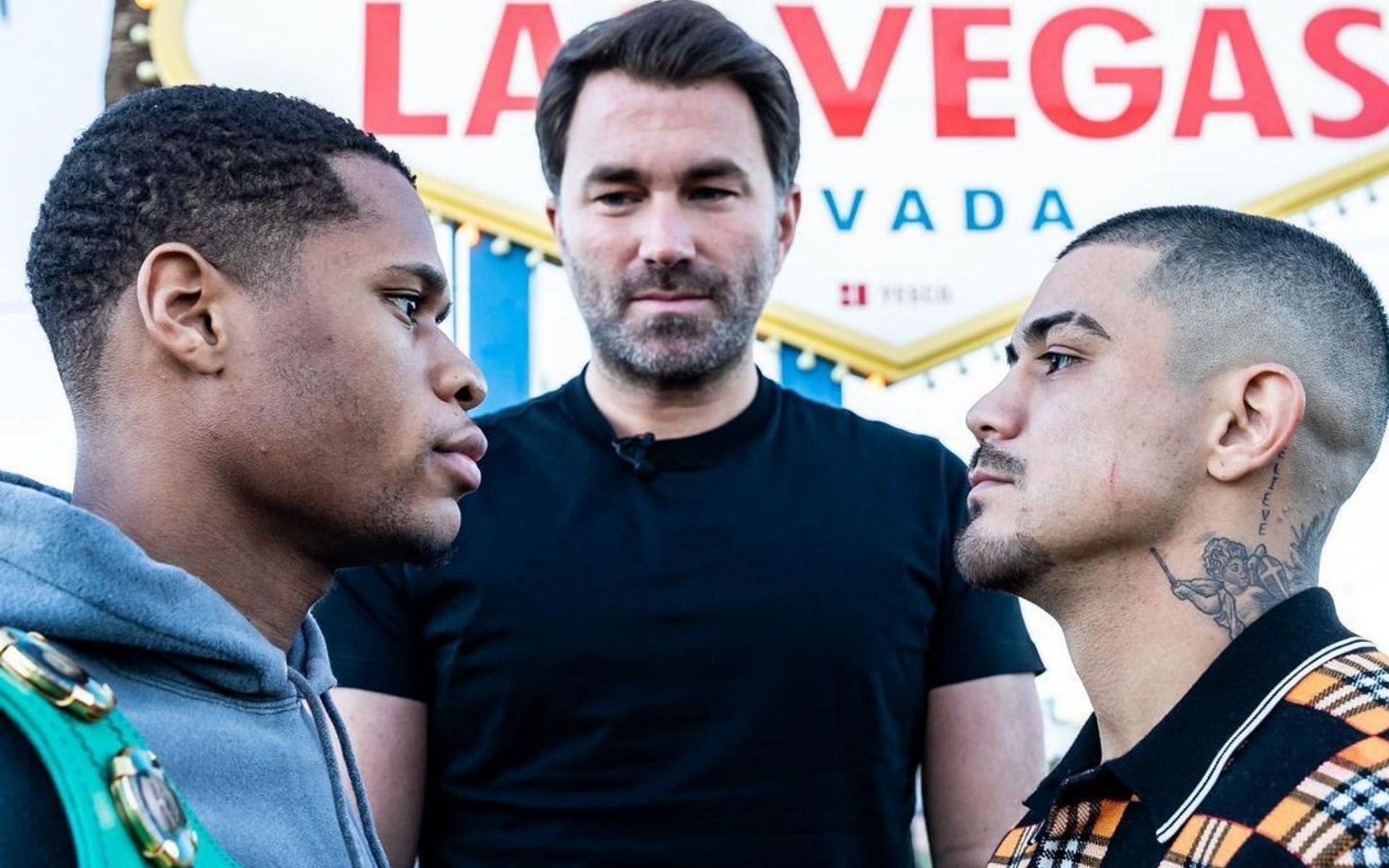 Joseph Diaz face off vs. Devin Haney [Image Courtesy: @josephdiazjr on Instagram]