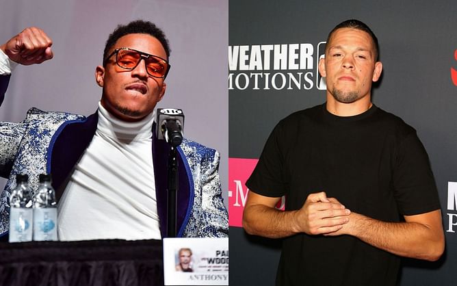 "He backed down like a little puppy"- Anthony Taylor offers his two cents on backstage brawl with Nate Diaz at Jake Paul vs. Tyron Woodley II weigh-ins