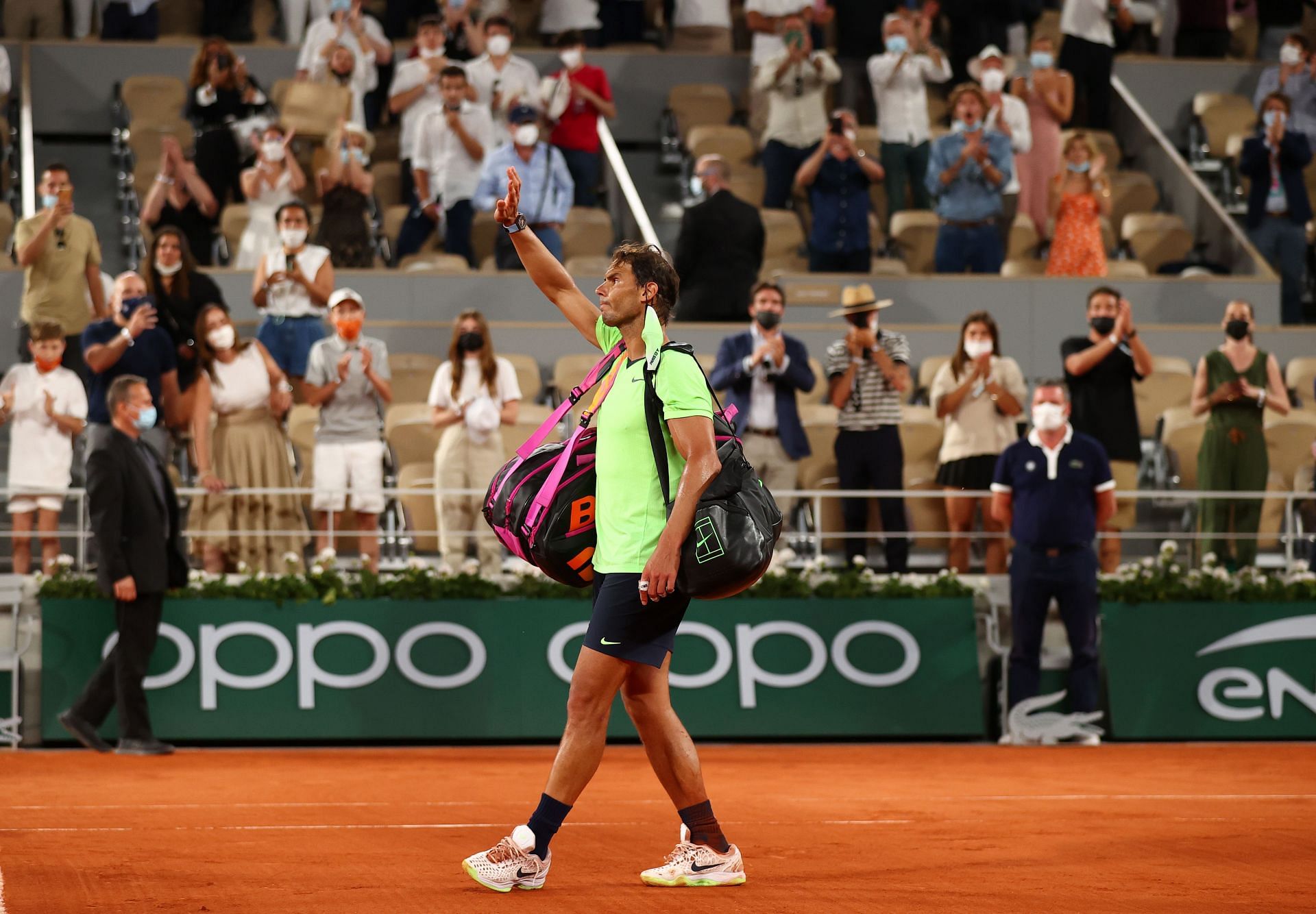 Roland Garros unveiled a statue of Rafael Nadal to honor his 13 titles there