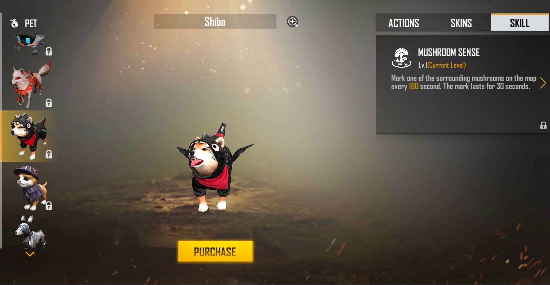 Shiba (Image via Free Fire)