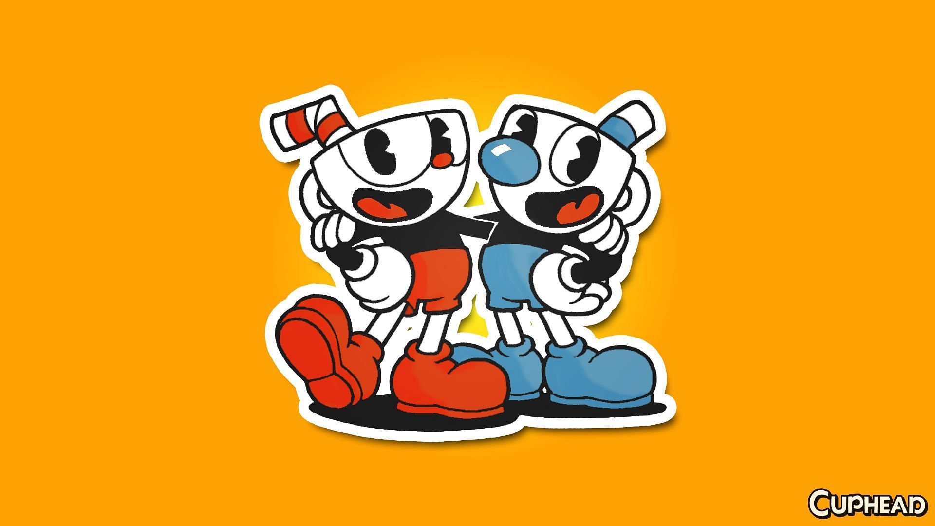 Cuphead and Mugman (Image via Wallpaper Access)