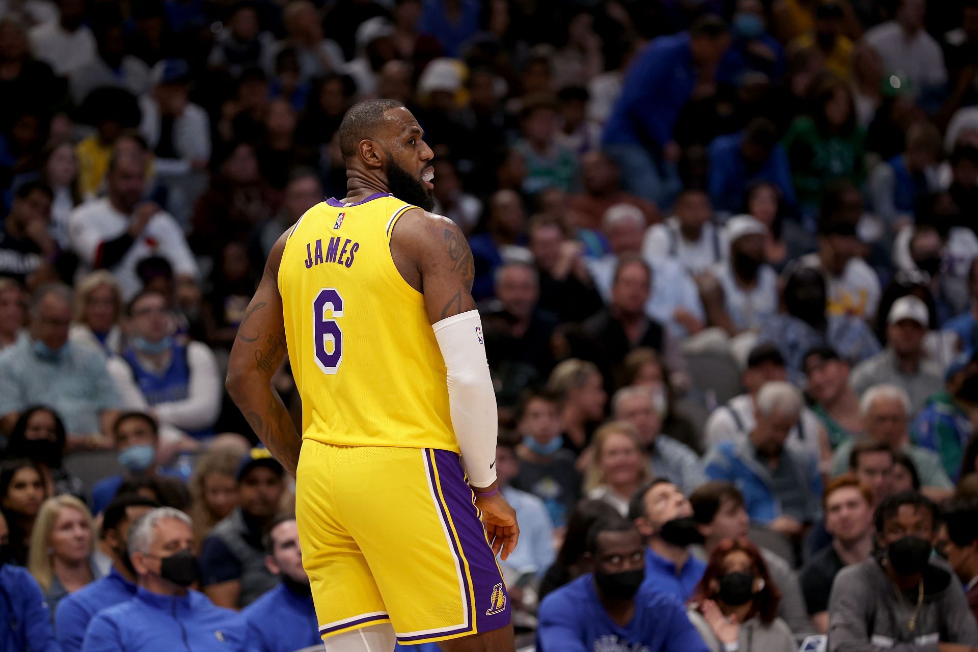 Los Angeles Lakers superstar forward LeBron James