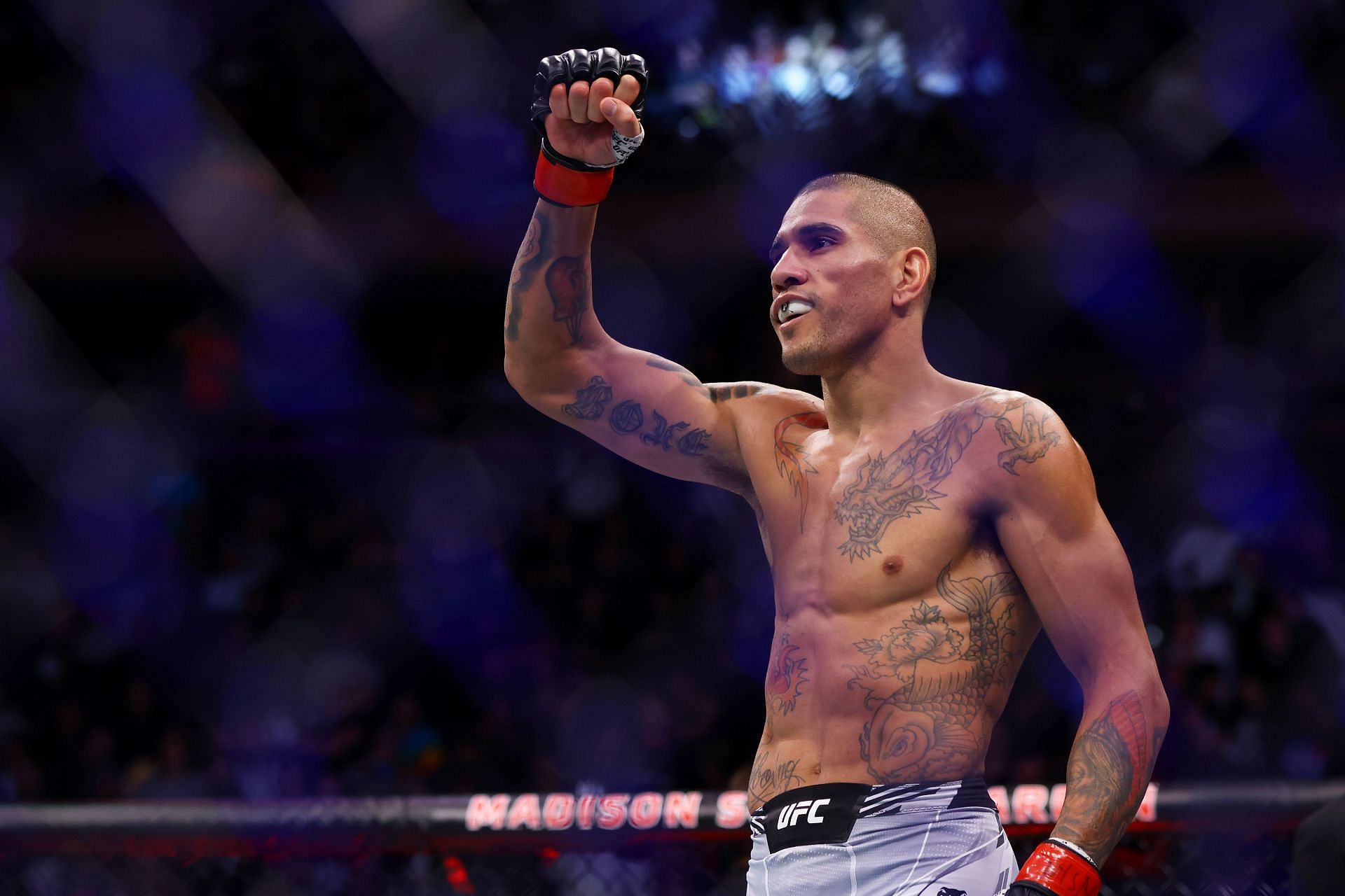 Pereira debuted with a TKO win at UFC 268