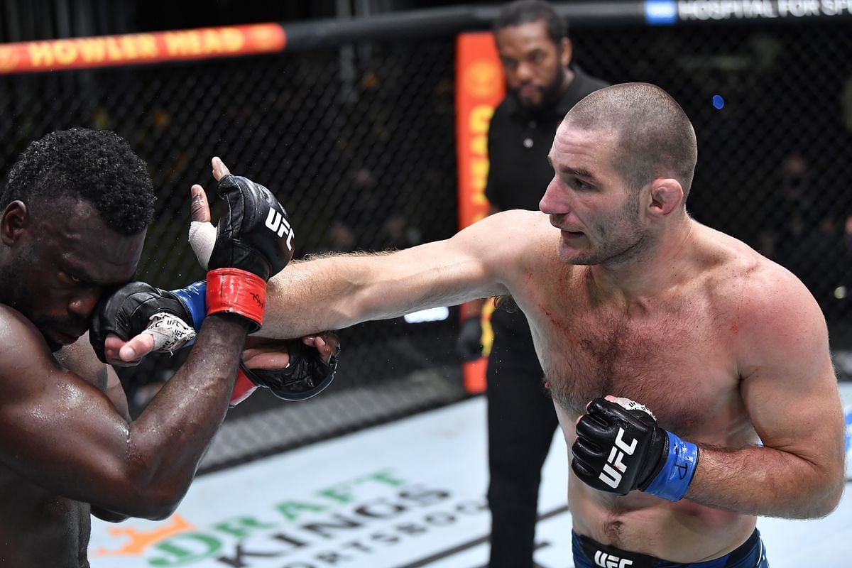 Uriah Hall appeared to struggle under the lights in his headline bout against Sean Strickland