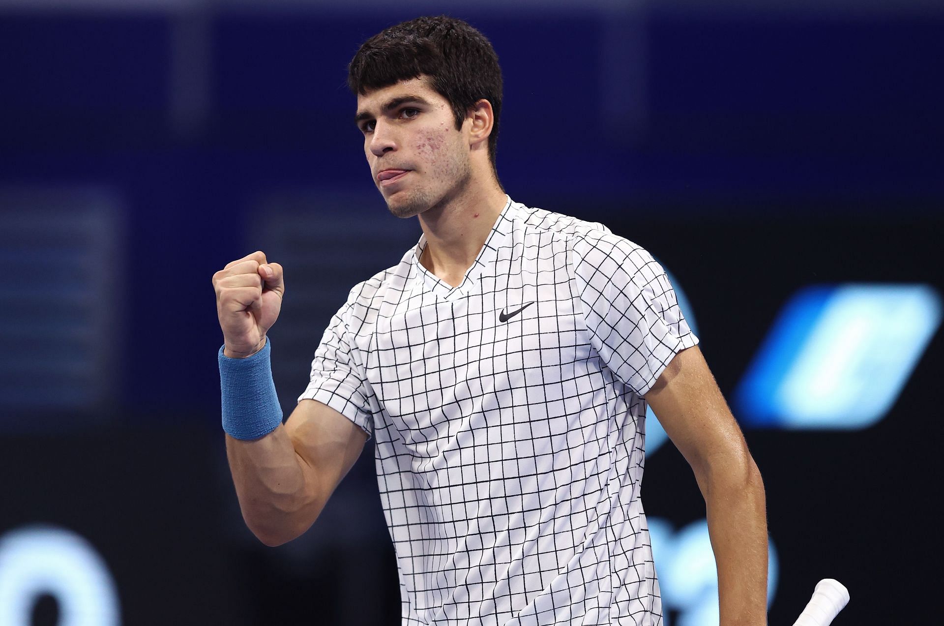 Carlos Alcaraz at the ATP Next-Gen Finals 