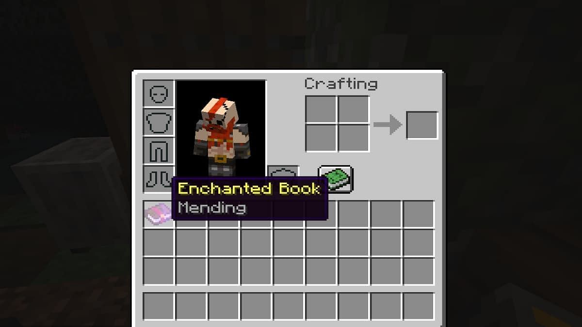 Mending Enchanted book (Image via Minecraft)