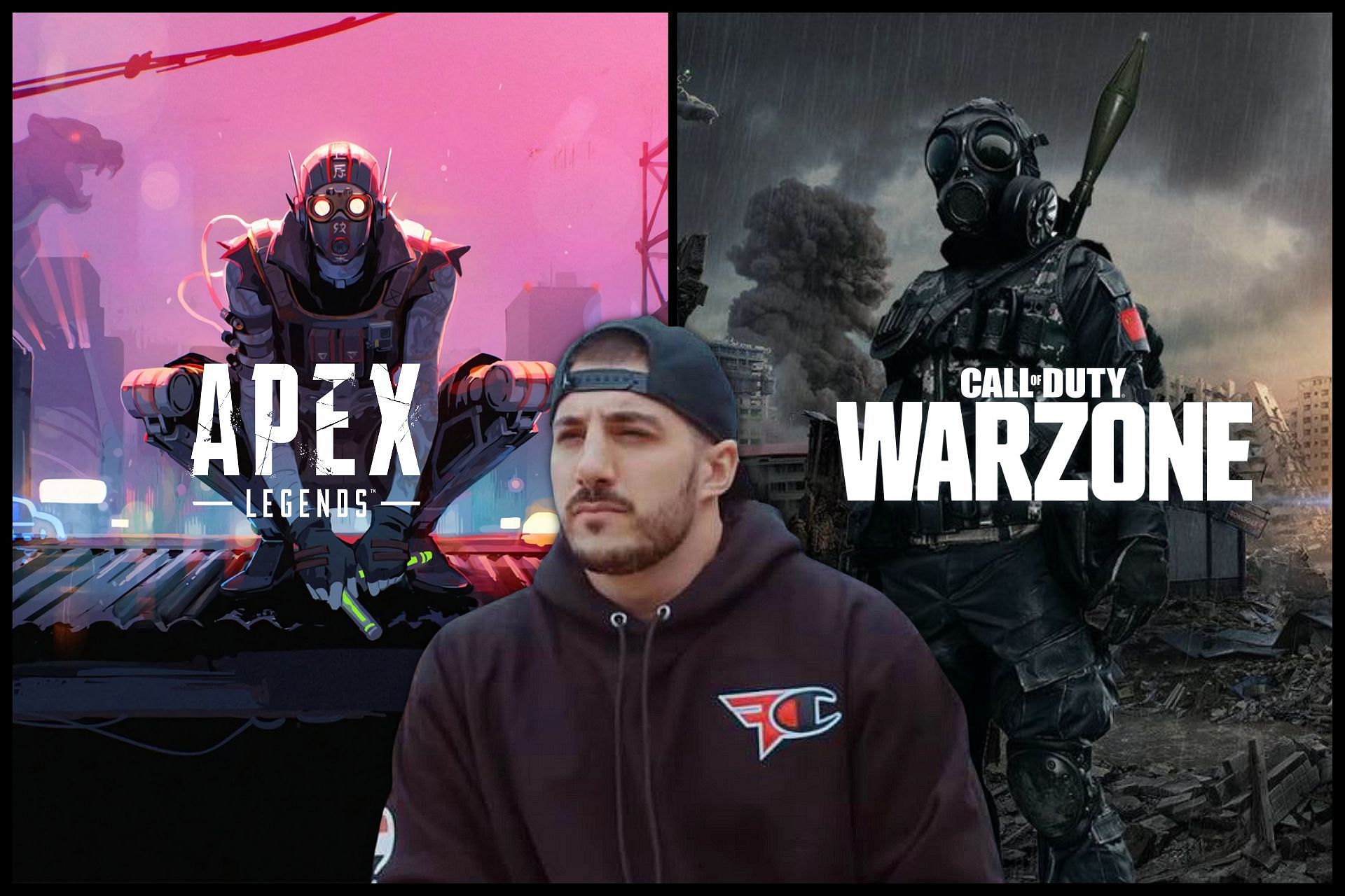 Nickmercs talks about his switch from Call of Duty Warzone to Apex Legends (Image via Sportskeeda)