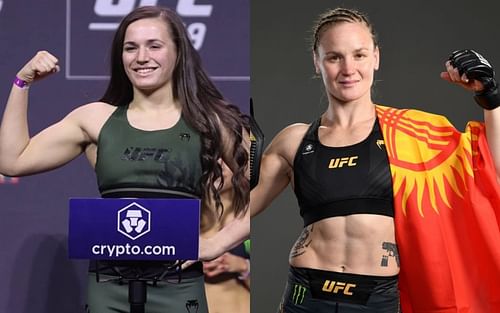 Erin Blanchfield (left), Valentina Shevchenko (right) [Images Courtesy: @blanchfield_mma @bulletvalentina on Instagram]