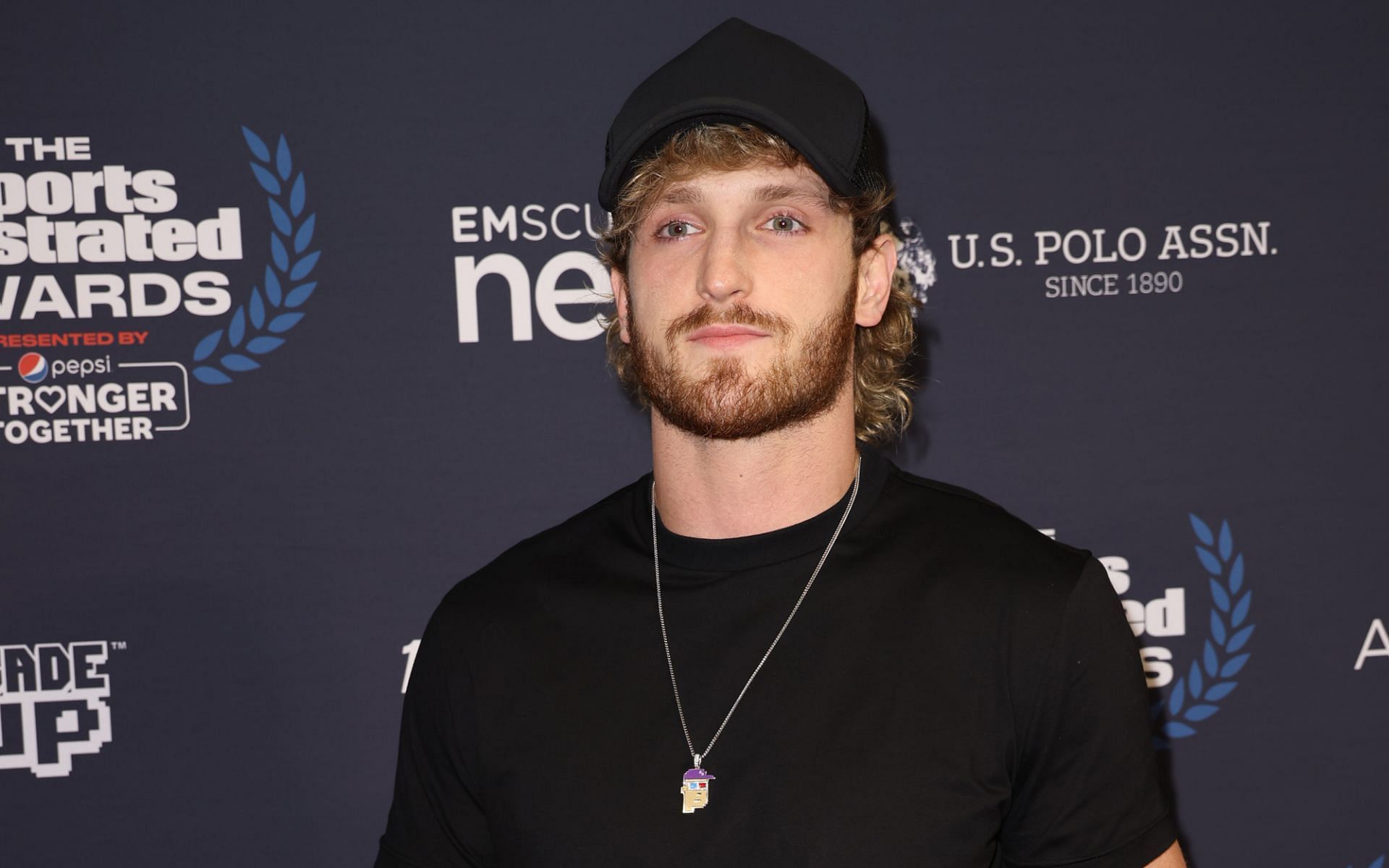 Logan Paul at the 2021 Sports Illustrated Awards inside the Seminole Hard Rock Hotel &amp; Casino complex in Hollywood, Florida