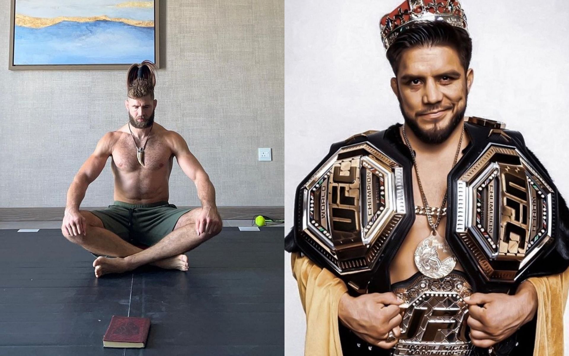 Jiri Prochazka (left), Henry Cejudo (right) [Images Courtesy: @jirkaprochazka @henry_cejudo on Instagram]