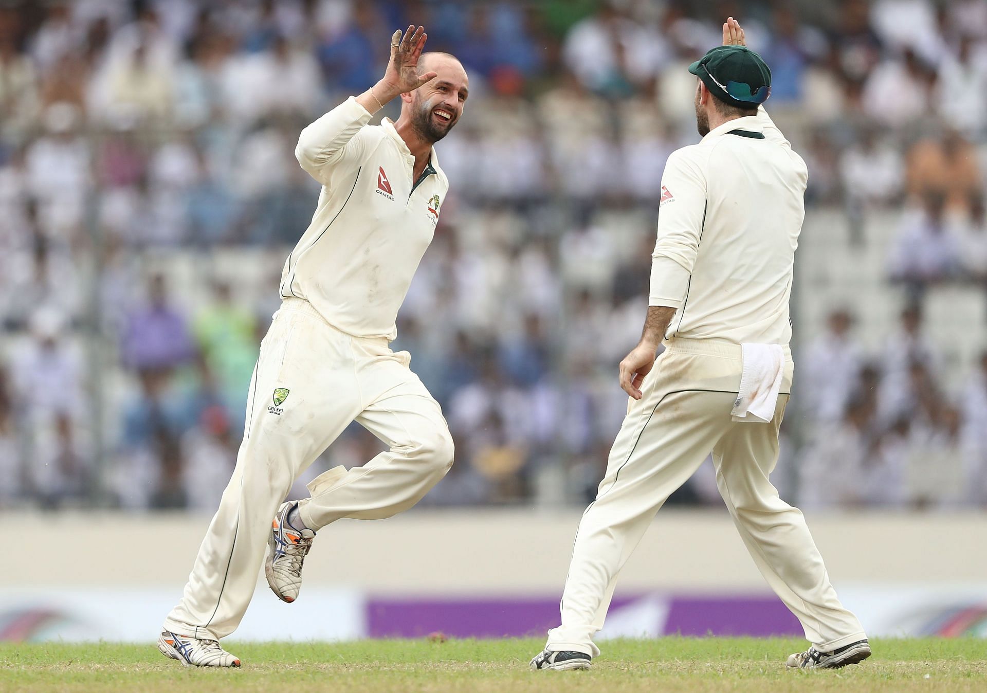 Nathan Lyon registered the best figures by a visiting spinner in India before Ajaz Patel&#039;s 10-wicket haul.