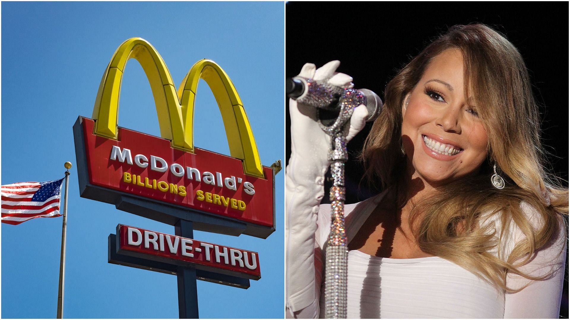 The Mariah Carey menu at McDonald&#039;s will also come with some extra benefits (Images by Epics and Paul Morigi via Getty Images)