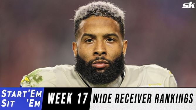 Fantasy Football Start 'Em Sit 'Em Week 17: Wide Receiver rankings
