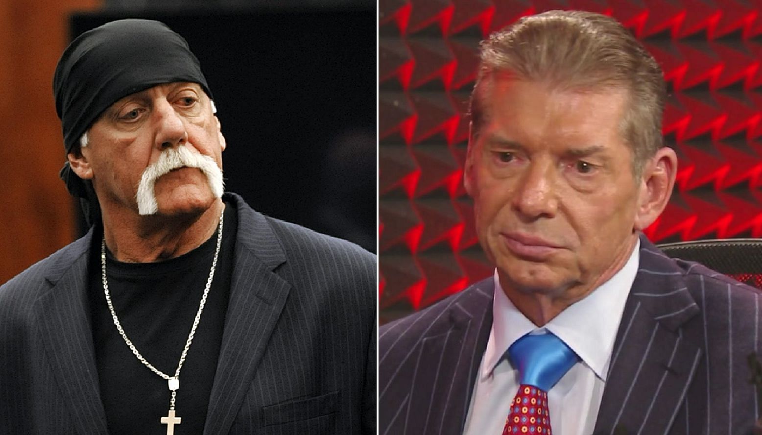 Hulk Hogan and Vince McMahon: Two of the biggest names in pro-wrestling