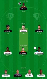 DG vs BT Dream11 Fantasy Tip #1