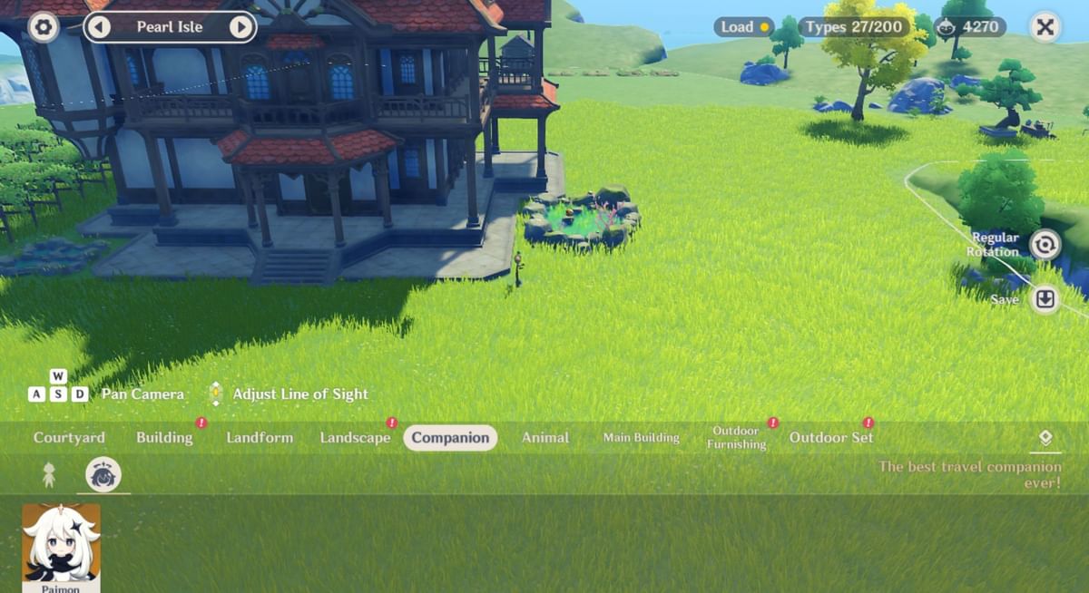 How to add Paimon to the teapot realm in Genshin Impact