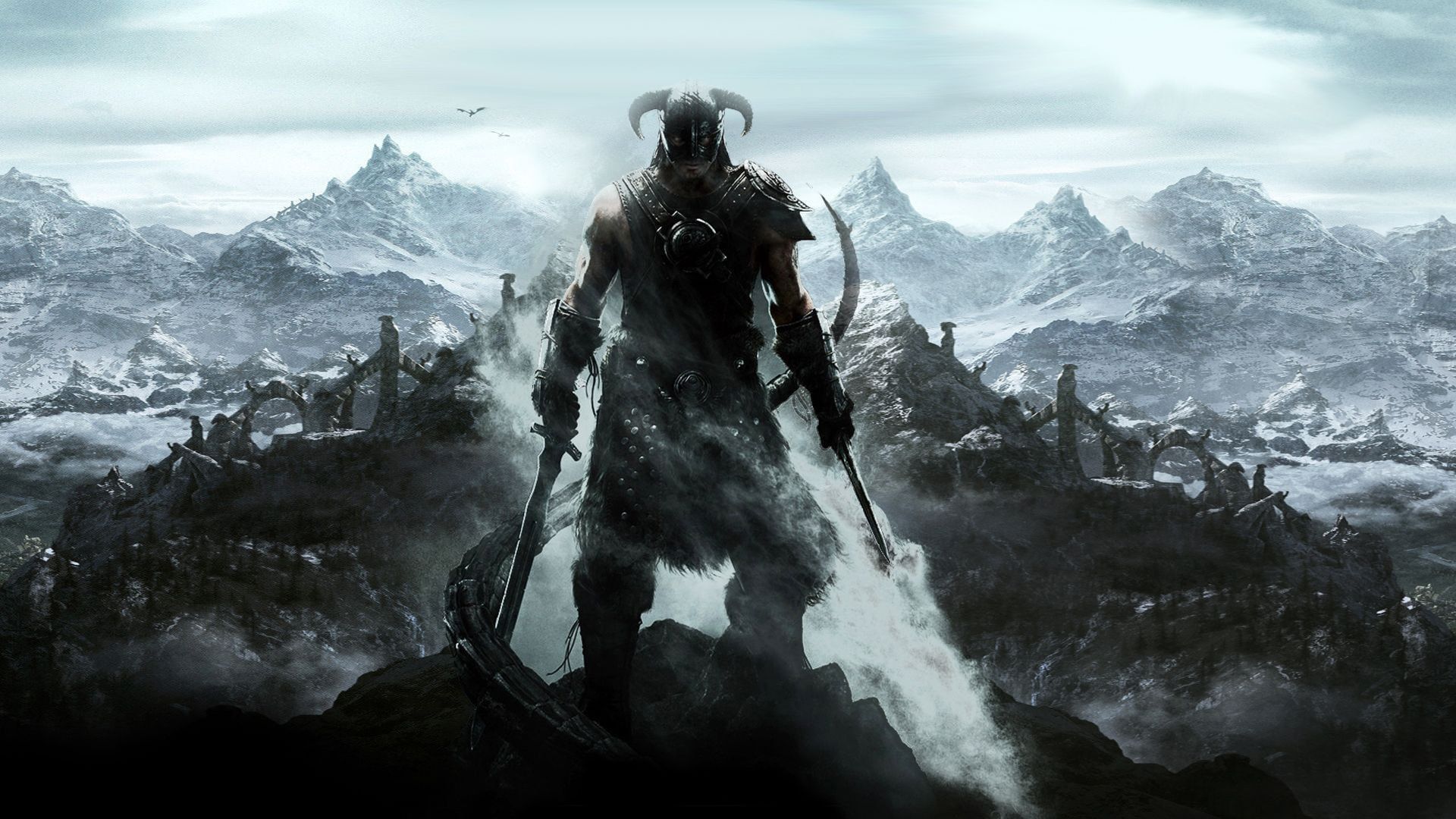 The Elder Scrolls V: Skyrim (Image via Wallpaper Access)