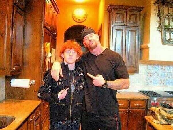The Undertaker with his son
