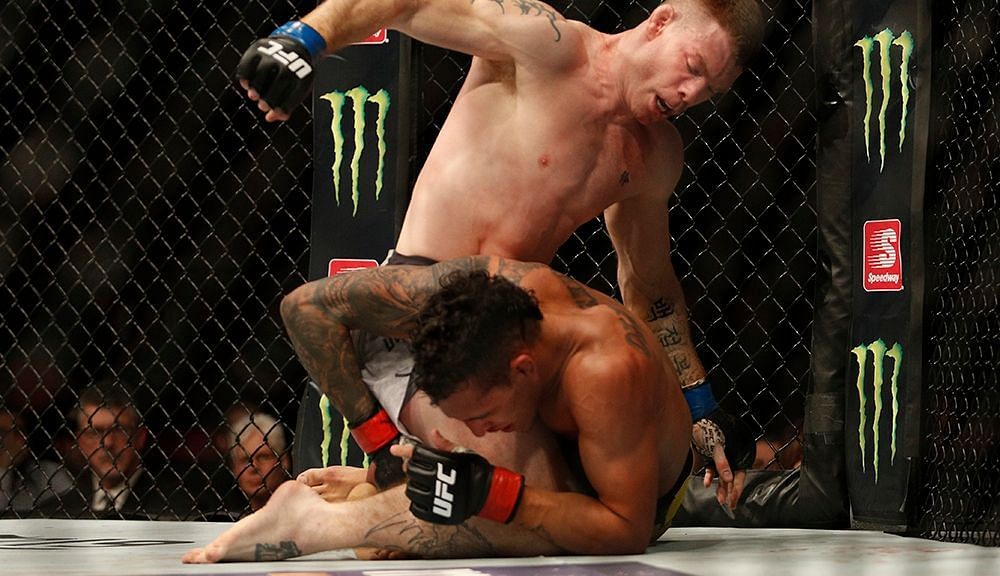 Paul Felder stopped Charles Oliveira in brutal fashion in 2017