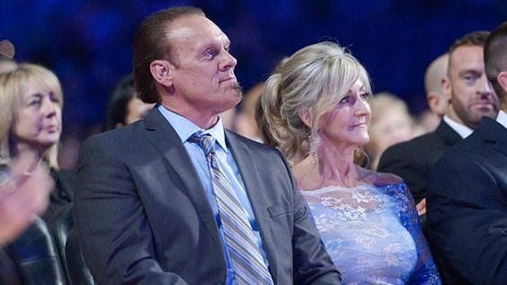 Sting with his current and second wife Sabine Glenn
