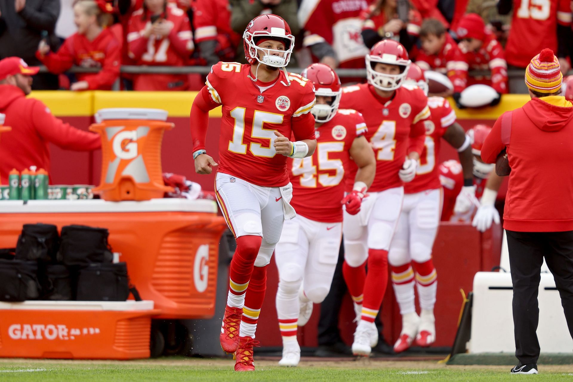 The Kansas City Chiefs remain the number one seed in the AFC