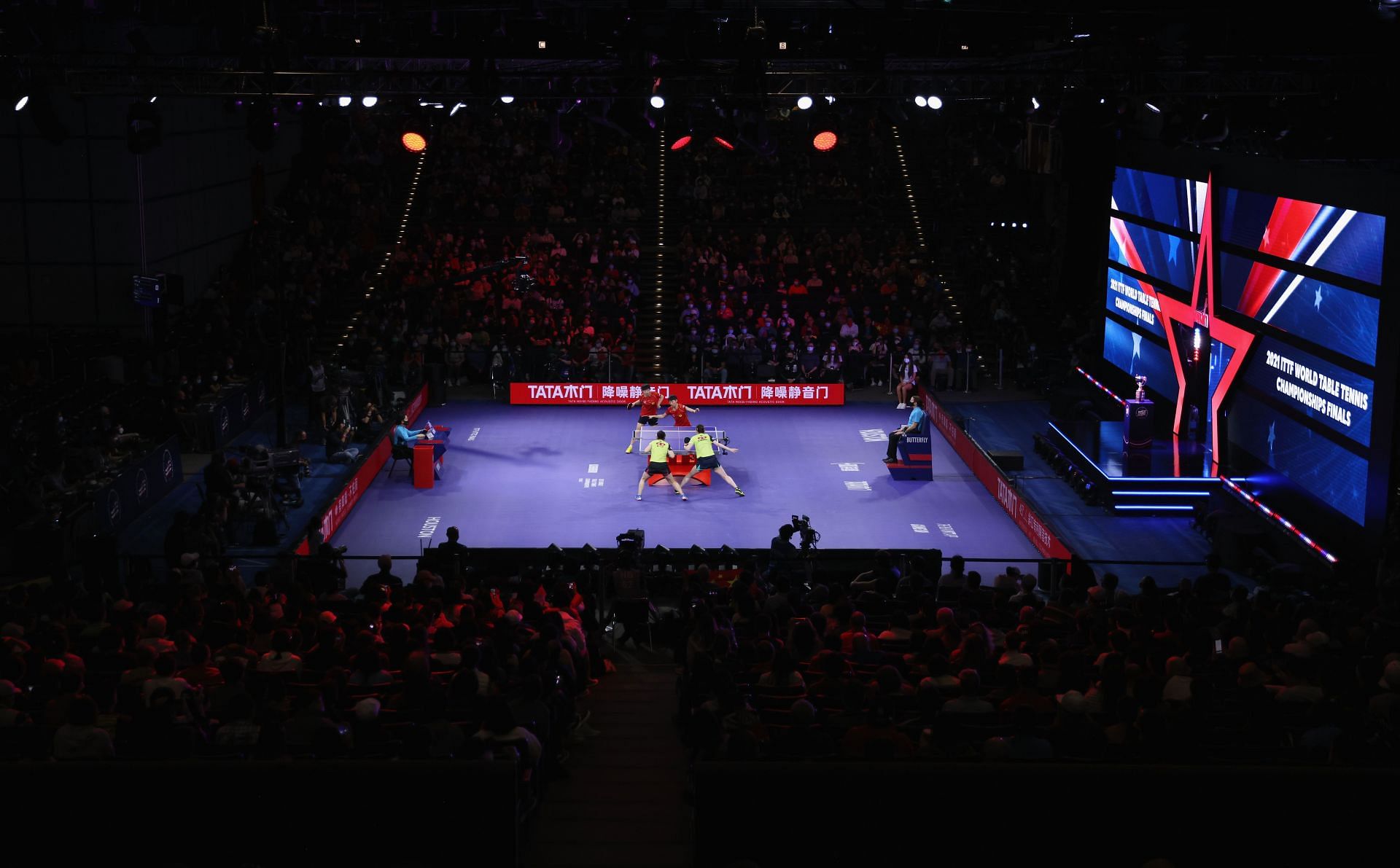 Representative image: A table tennis match in progress. (PC: Getty Images)