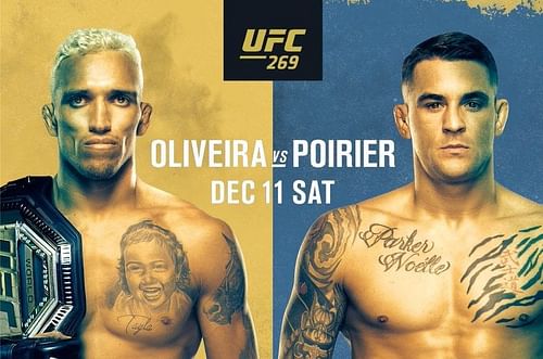 UFC 269: Oliveira vs. Poirier [image courtesy of @ufc]