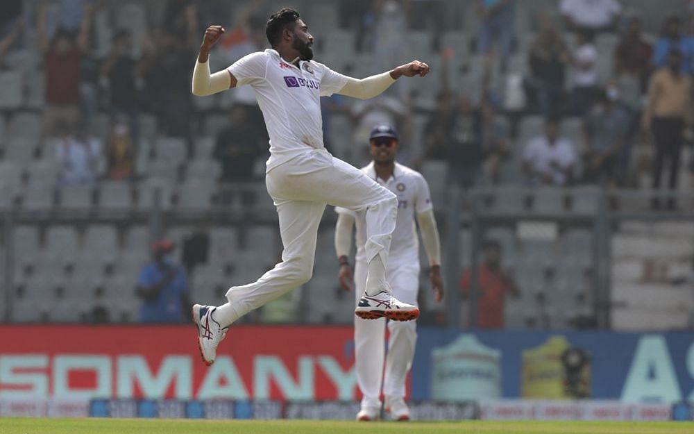 Mohammed Siraj rocked New Zealand&#039;s top order on Day 2 of the Mumbai Test [P/C: BCCI]