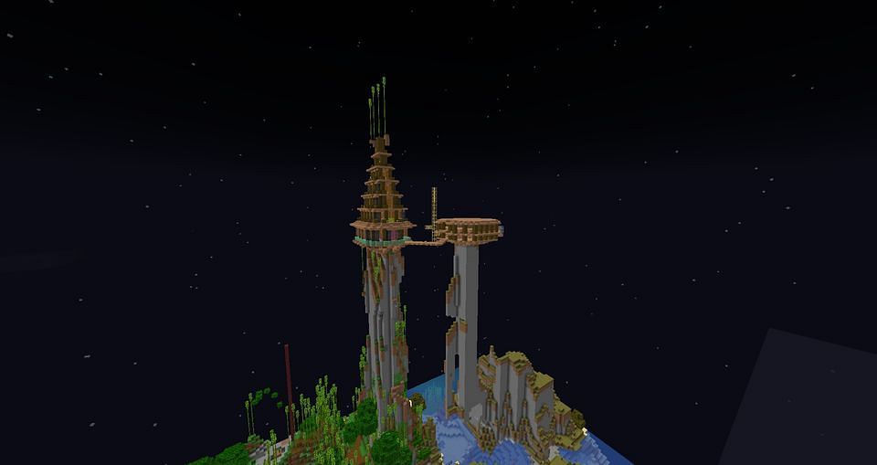 A cliff base in Minecraft (Image via u/TolisWorld on Reddit)