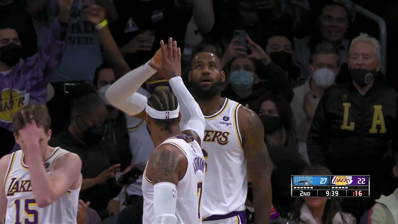 LeBron James provided the highlight reels in the LA Lakers' matchup against the Orlando Magic [Photo: Philippines on 24 News]