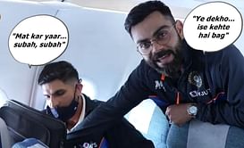 Watch: "Wow, I've seen a bag like this for the first time" - Virat Kohli pokes fun at Ishant Sharma during Team India's journey to South Africa