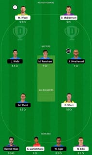 HUR vs STR Dream11 Fantasy Tip #1