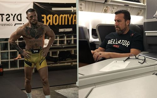 Conor McGregor (left), John McCarthy (right) [Images courtesy: @thenotoriousmma, @ johnmccarthymma on Instagram]