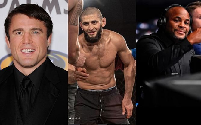 "That was aggressive" - Chael Sonnen reacts to Daniel Cormier saying he would beat Khamzat Chimaev 10-0 in wrestling
