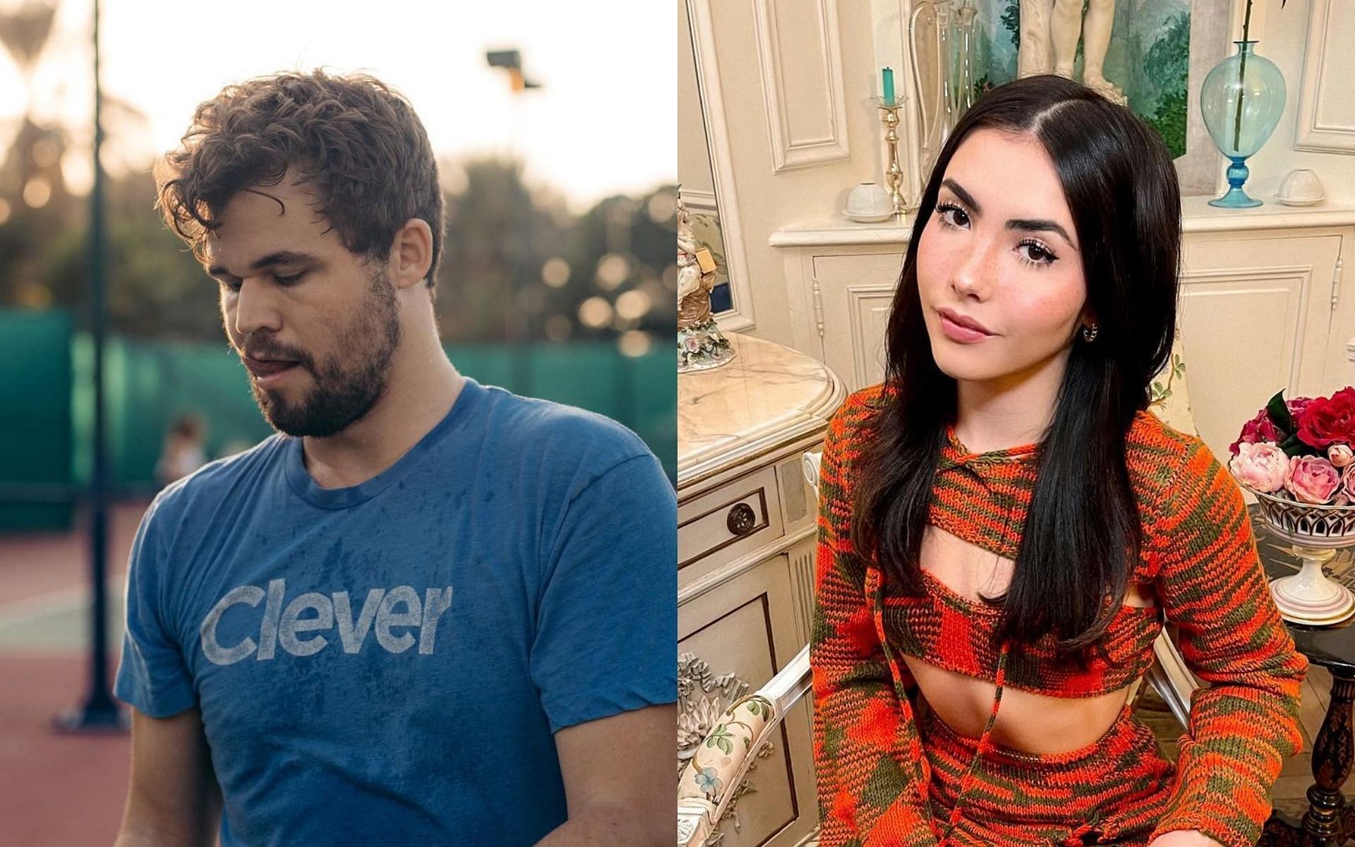 Andrea Botez gives chess Grandmaster her number after losing bet on Twitch  - Dexerto